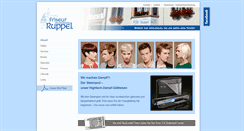 Desktop Screenshot of friseur-ruppel.de